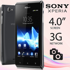 SONY XPERIA J ST26 5MPX ANDROID WIFI 4GB